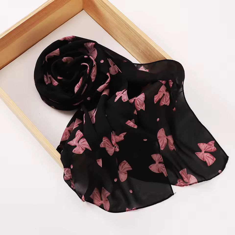 Print Chiffon Hijab