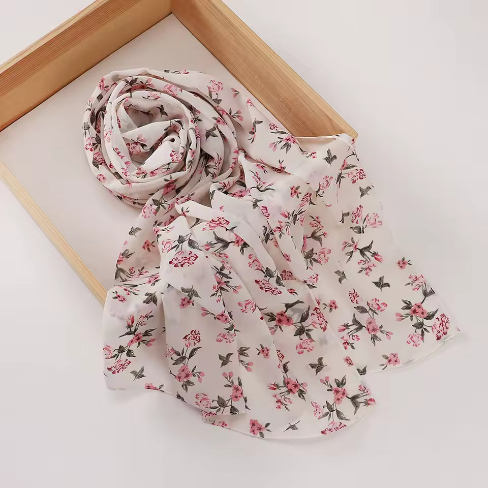Print Chiffon Hijab